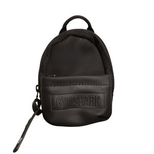 Gymshark Black Mini Backpack
